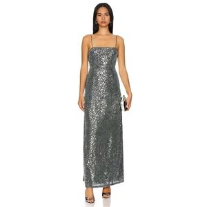 x REVOLVE Krista Gown in Pewter Grey

House of Harlow 1960